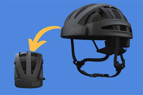 expandable foldable bike helmet.